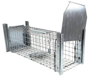 Живоловка (клітка) для куниць, тхорів, щурів, норок 50х17х17 см 12-7026 фото