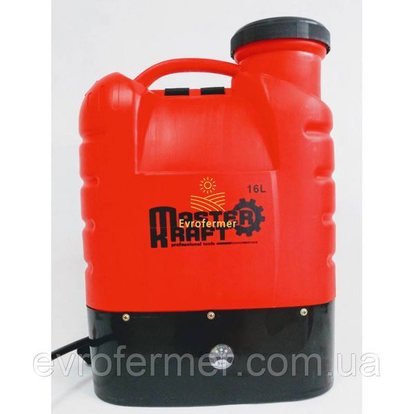 Обприскувач акумуляторний Master Kraft 8 Ah 16 л KF 16C 16 фото