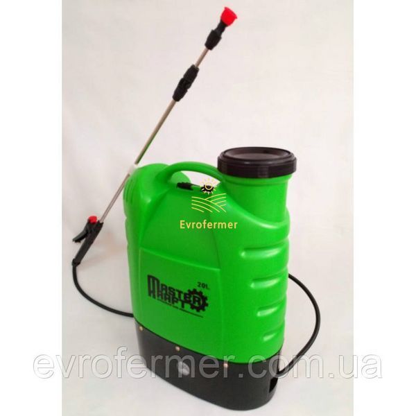 Обприскувач акумуляторний Master Kraft 8 Ah 20 л KF 20C 1 фото